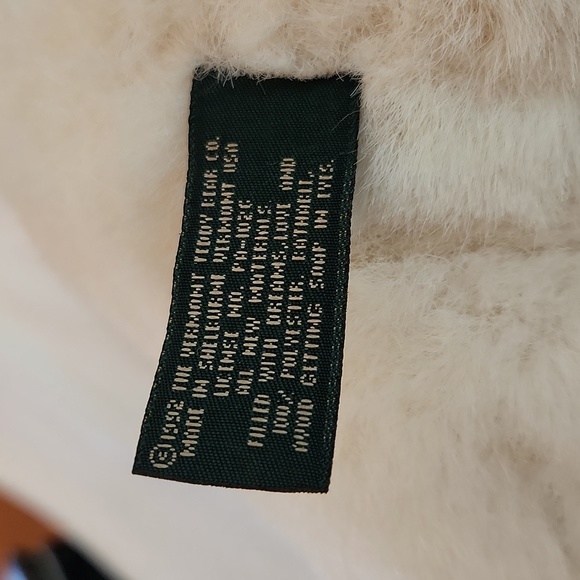 Adorable Vermont White Teddy Bear - Picture 8 of 8